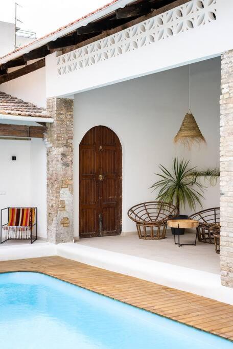 Maison Avec Piscine A バレンシア エクステリア 写真