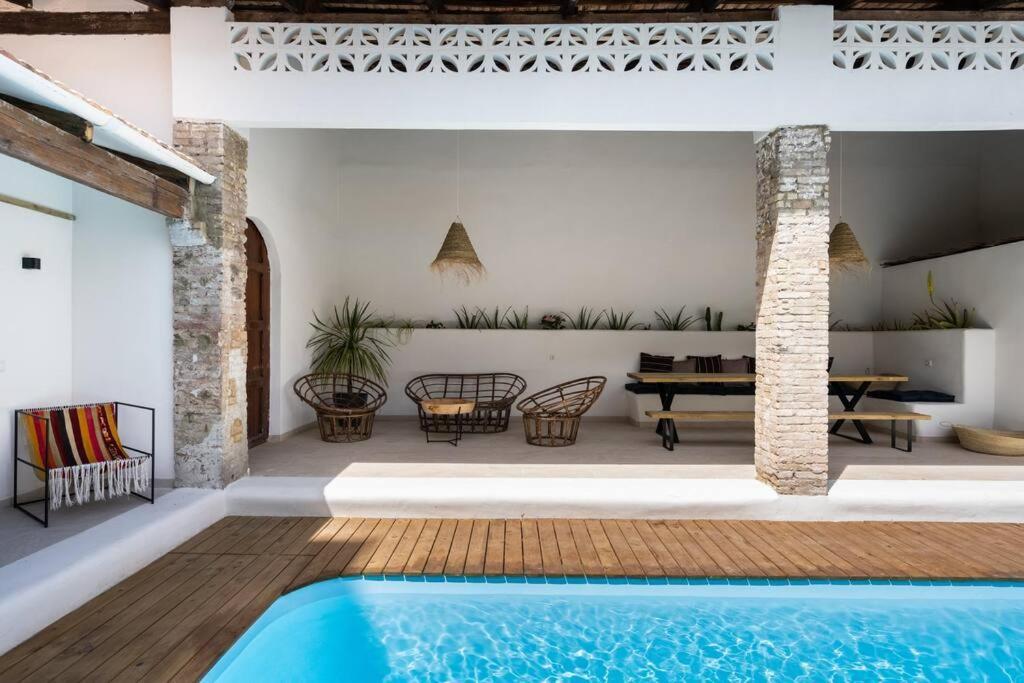 Maison Avec Piscine A バレンシア エクステリア 写真